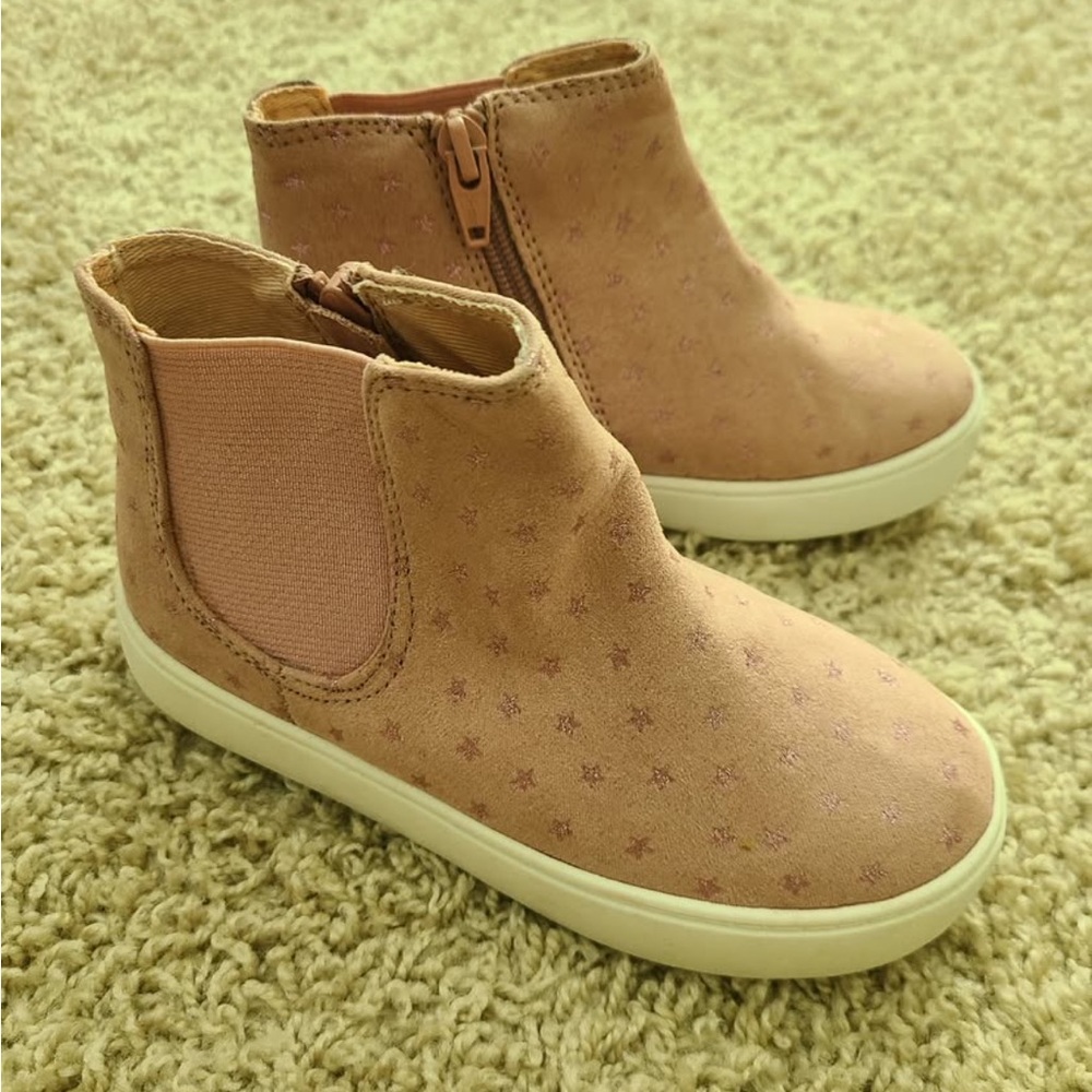 Kids Pink Ankle Boots size 10 new